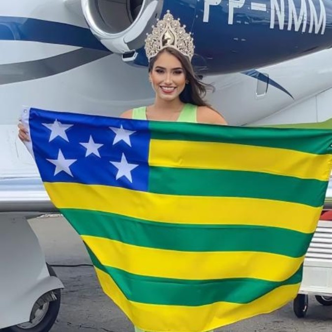 Depois de vencer o Miss Brasil e representar o estado de Goiás, modelo volta a Goiânia para celebrar a vitória